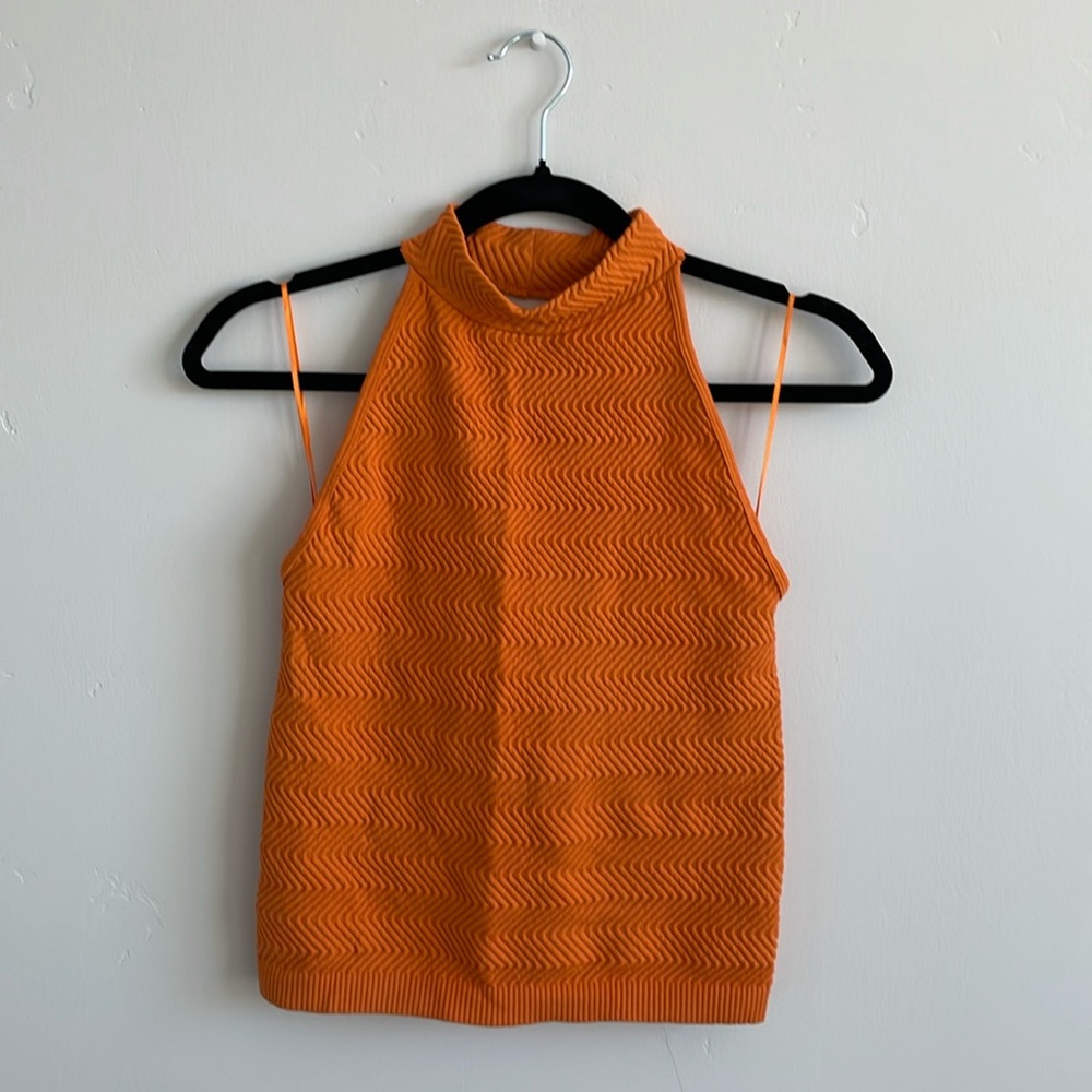 Halter Neck Back Less Top